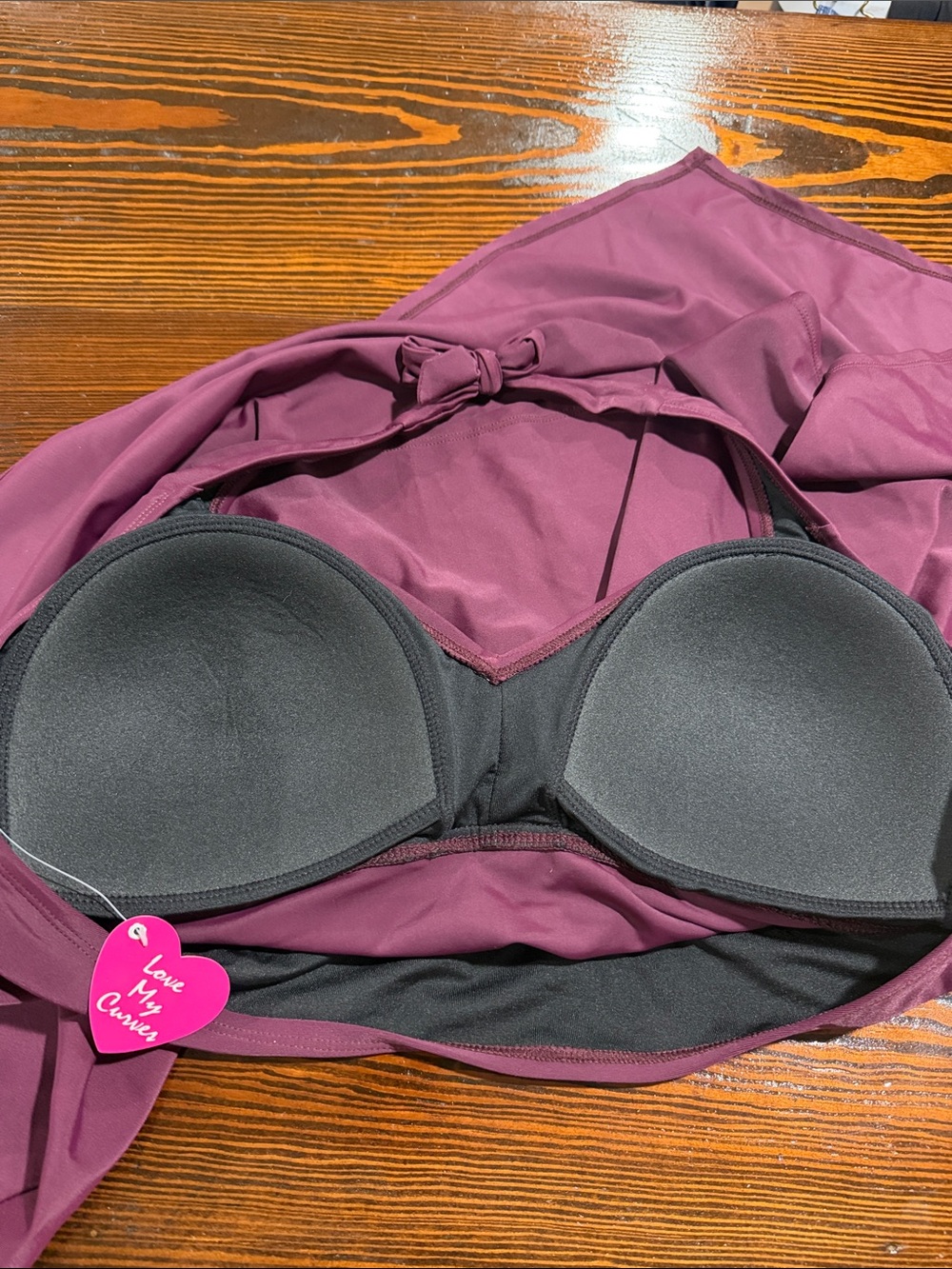 NWTs Love my curves size 16 swim top - Picture 3 of 6